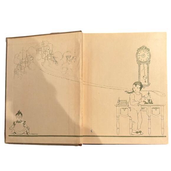 Vintage 1920 First Edition Peggy in Toyland Book by Archibald Marshall, HC, Good - Picture 5 of 6